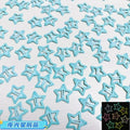 10Pcs Colorful Glow in the Dark Star Hairpin BB Snap Clips Luminous Barrettes Girls Hair Grip Kids Headdress Accessories